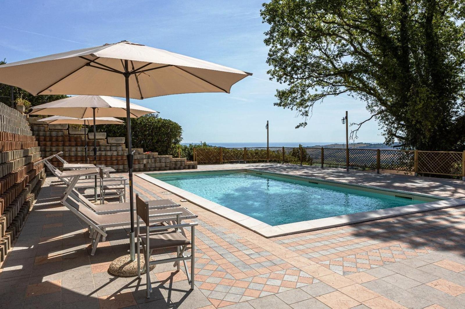 Villa Lucilla - B&B Rooms And Pool 波滕扎皮切纳 外观 照片