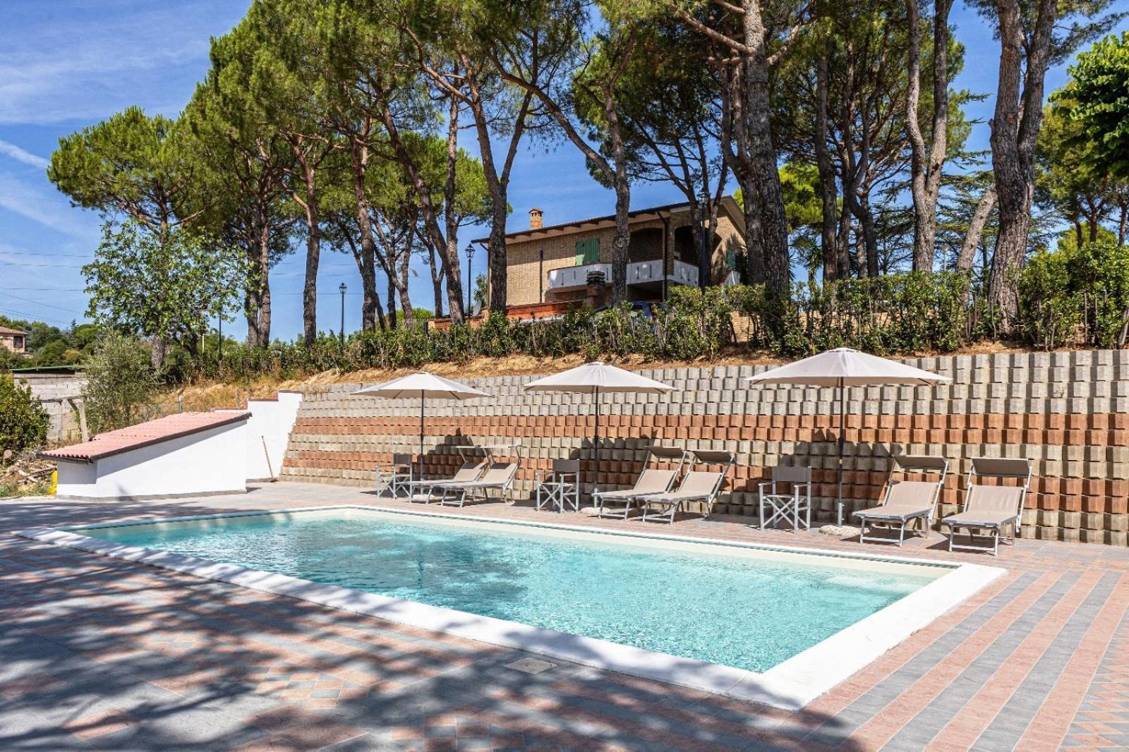 Villa Lucilla - B&B Rooms And Pool 波滕扎皮切纳 外观 照片